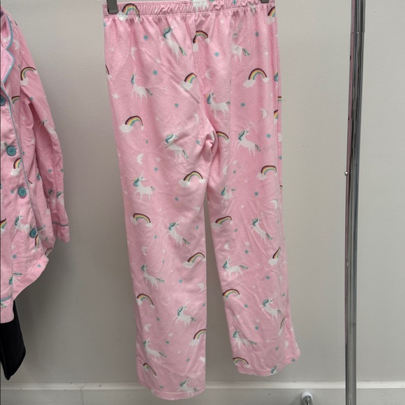 P.J. Salvage Rainbow Unicorn Pajamas size 12/14 - Picture 8 of 9